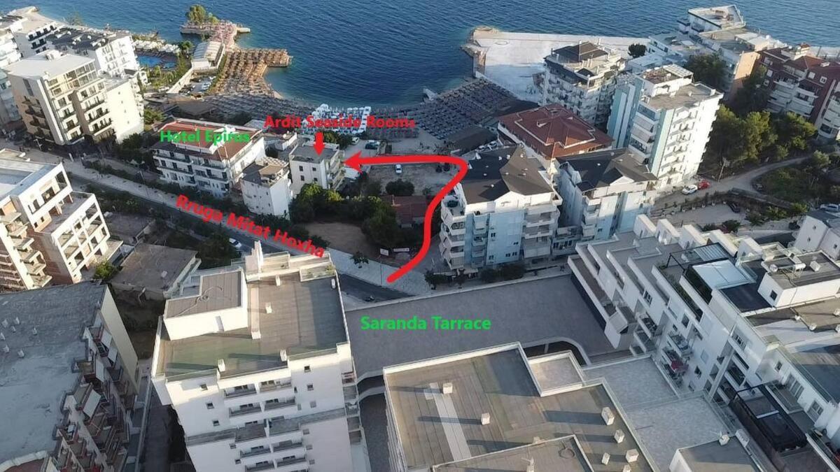 Ardit Seaside Rooms Sarandë Esterno foto